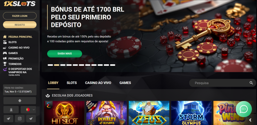 Licenciamento da 1xSlot aposta no Brasil