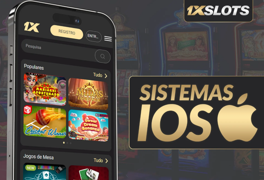 1xSlot app para iPhone e iPad