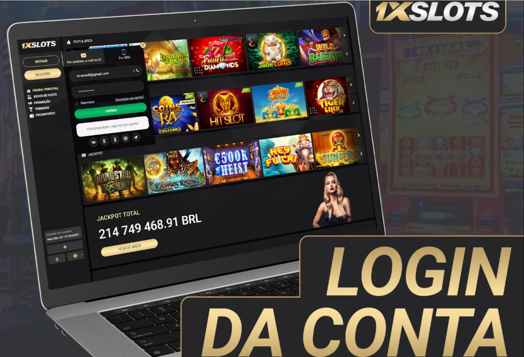 1xSlot registo no Brasil